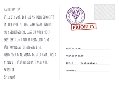 Postkarte aus Schweden