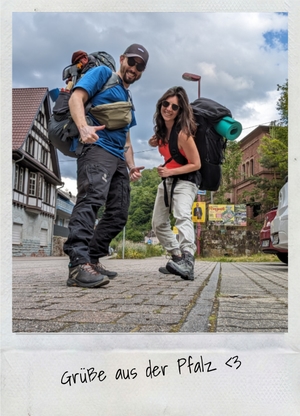 Sofortbild Pfalz als Postkarte